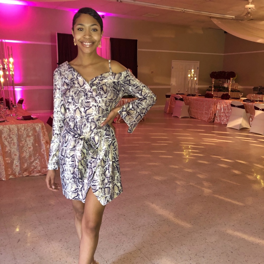 Snake Skin Dress